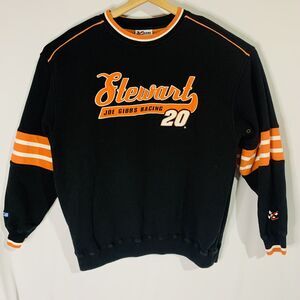 Vintage‎ Tony Stewart Sweater Pullover Joe Gibbs Racing No. 20 NASCAR Size XL